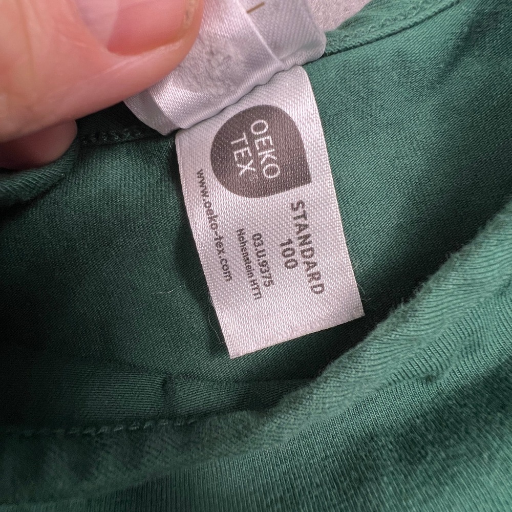 Hanna Andersson Tulle Dress Kids 12-18M Green Gold Star Holiday Party FWH24 - Picture 7 of 10